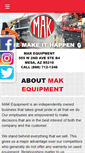 Mobile Screenshot of mak-industries.com